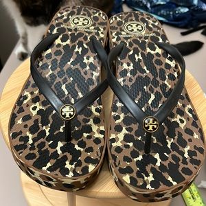 Tory Burch platform sandals.. preloved